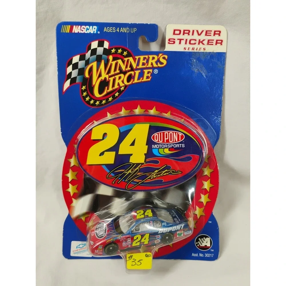 2002 NASCAR Winners Circle 03233 Jeff Gordon #24 Driver Sticker‎ Series 1:64